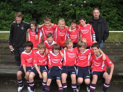 Das Team 2009 - konnte sich eigentlich nur selbst besiegen...